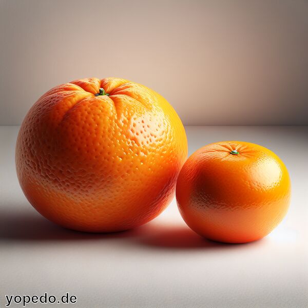 Unterschied Mandarine Clementine