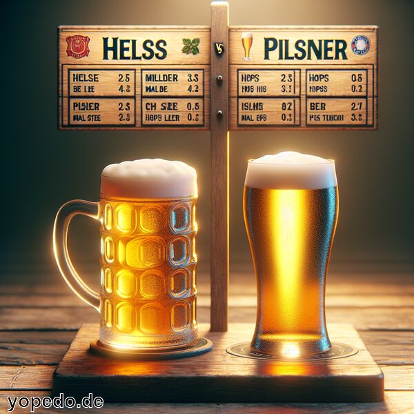 Unterschied Helles und Pils