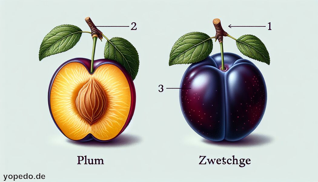 Reifezeiten der Sorten - Unterschied Pflaume und Zwetschge