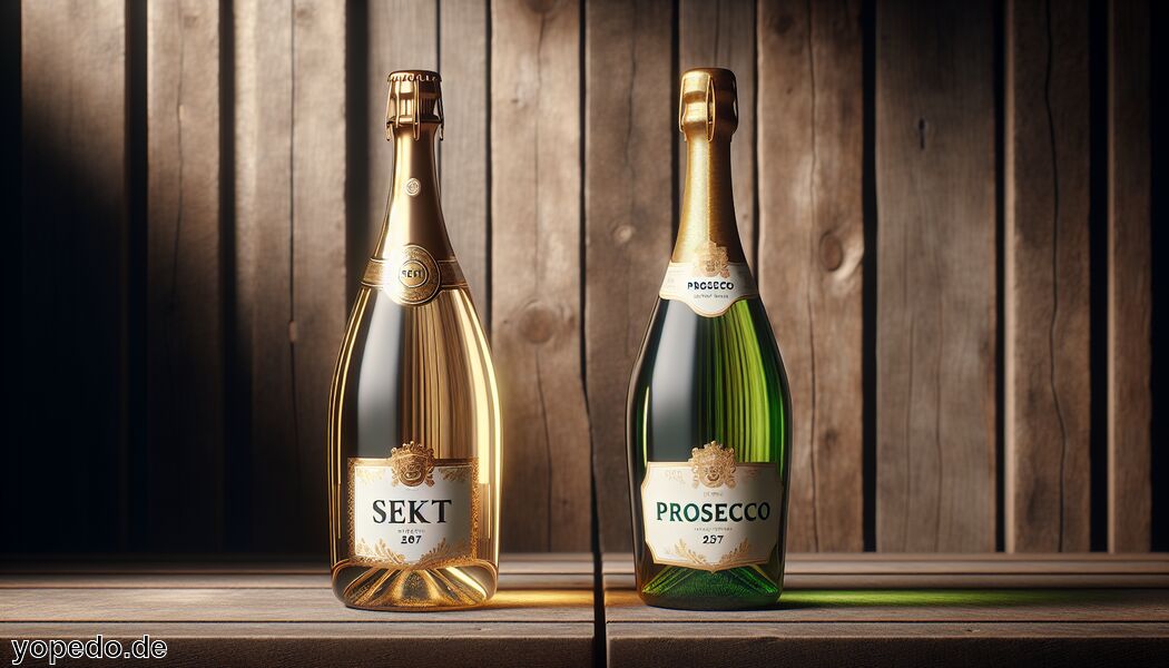 Lagerung und Haltbarkeit - Unterschied Sekt Prosecco