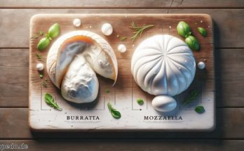 Unterschied Burrata Mozzarella