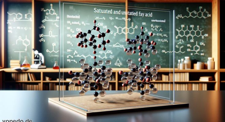 Unterschied gesättigte und ungesättigte Fettsäuren