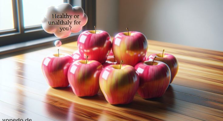 Pink Lady Äpfel » gesund oder ungesund für dich?