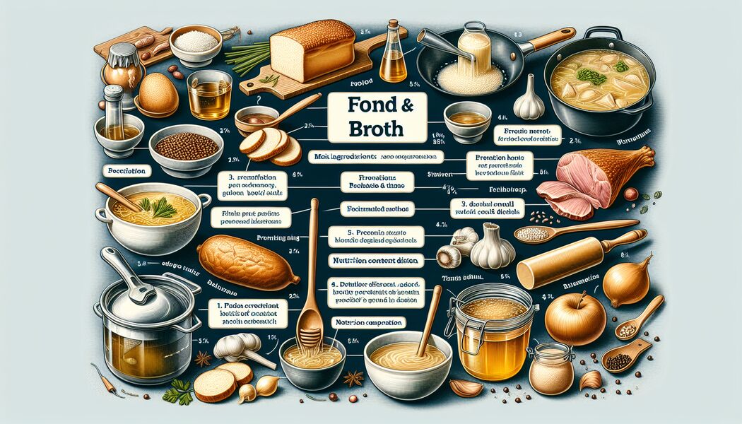 Verwendung in verschiedenen Gerichten - Unterschied Fond und Brühe » Der perfekte Geschmack