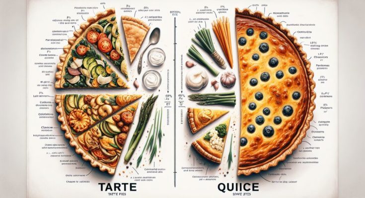 Unterschied Tarte und Quiche » Herzhaftes im Vergleich