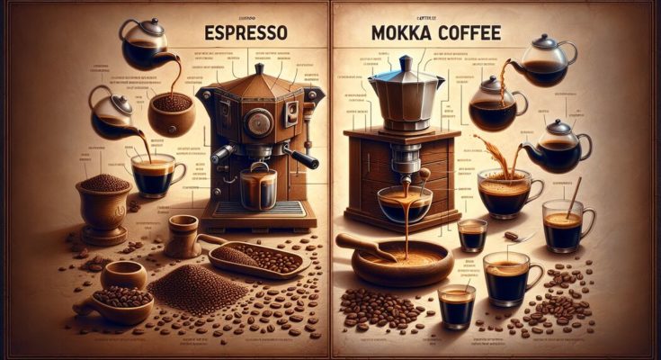 Unterschied Espresso und Mokka » Kaffeekunst im Detail